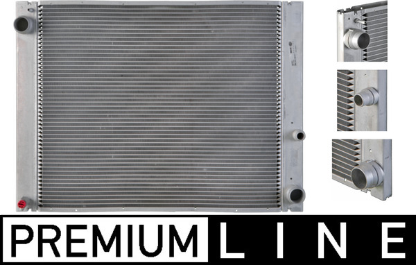 Radiator, engine cooling - CR777000P MAHLE - 002M22, 020017N, 02002183