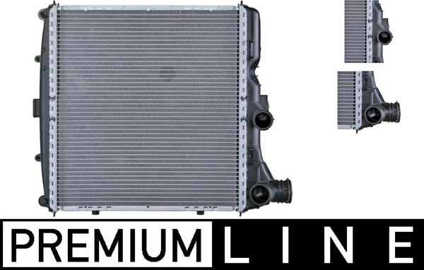 Radiator, engine cooling - CR782000P MAHLE - 170000N, 376730581, 58485