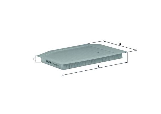 LX459, Luftfilter, Luftfilter, MAHLE, 99311003002, A1874, AP070/2, AP326, C33106, PC2450E, SB664, WA9438, 99311032700, PC3116E, 99311032701