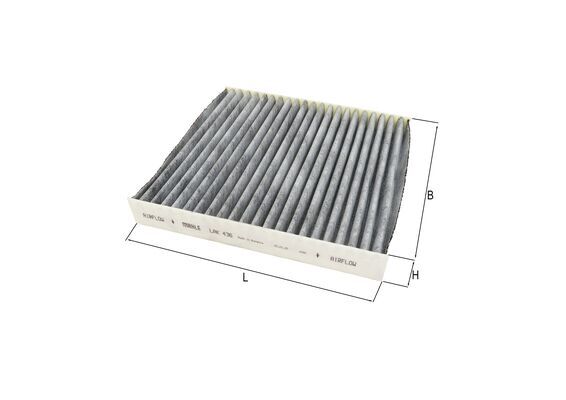 LAK436, Filter, interior air, Cabin filter, MAHLE, 0986AF4150, 4020105, 52063110, 5416700, 715623, 7803A005, 80000854, 8981394280, 98139428, AHC262, CFA10431, CUK2141, E3917LC, J1345011, SC8115CA, WP9323, 1987432416, 52101541, 7803A043, 8000854