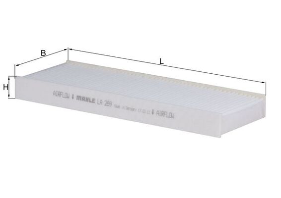 LA289, Filter, interior air, Cabin filter, MAHLE, 13215288, 17451X2, 1987432194, 21NS9, 21NSNS9, 266, 27274EA000, 350203064170, 36123190004/S, 5321400, 5NEH18D483AA, 715520, 80000649, 800014P2, 881009045, AC214, ADN12508, AH337, ALC5702/13, BFC1130, CA1809, CCF0154, CF10553, CU2623, DCF313P, E2920LI, E630, EKF221, FAANS9, FC332x2