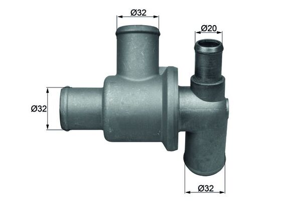 Thermostat, Kühlmittel - TI8087 MAHLE - 210801306010, 262-88, 3333.87