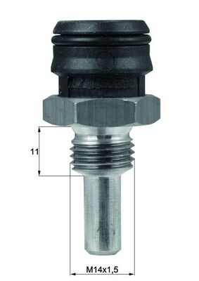 Sensor, coolant temperature - TSE4 MAHLE - 0095423517, XEMS45, A0095423517