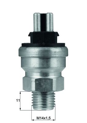 Temperature Switch, radiator fan - TSW47 MAHLE - 0065459124, 33714, XTTS38