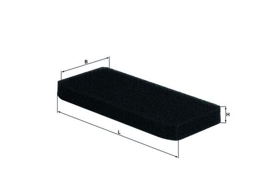 Filter, Innenraumluft - LAP1 MAHLE - 07485134455, 14111088, 154703853820