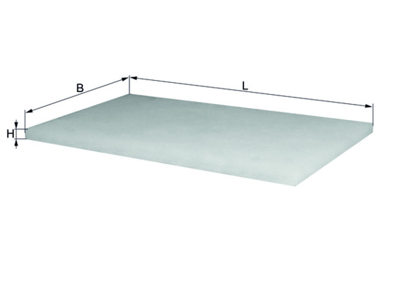 Filter, Innenraumluft - LAP19 MAHLE - 6328350047, A6328350047