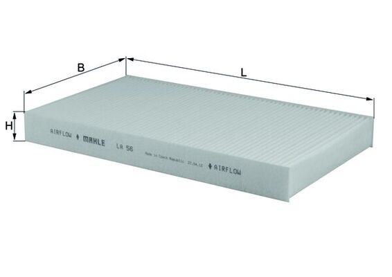 LA56, Filter, interior air, Cabin filter, MAHLE, 0000060813656, 0060813739, 1481, 1502, 17079, 1987431003, 21651901, 21651953, 24301101, 29016, 352130001, 5302300, 698197, 8300079, 8671002083, 8909, 951AC, 974002, AC28, ACE026, ACP102, AH107, ALC5328, BCF339, C27727FD, CAF19, CCF0073, CF5819, CU2951, DCF005P