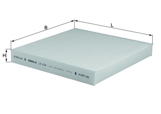 LA216, Filter, interior air, Cabin filter, MAHLE, 08R79SEA000A, 13195229, 154703842610, 1987432177, 21H0H011, 24526, 26301008, 31123190008, 5312300, 698868, 80000330, 80291SEPH01, 8300304, 831205N, 954AC, ACE148, AH221, ALC5302, BFC1036, C35519, CA1610, CAF1781, CU2358, E2990LI, E422, ELR7173, FAAH011, FC356, GFE3117, HC8114