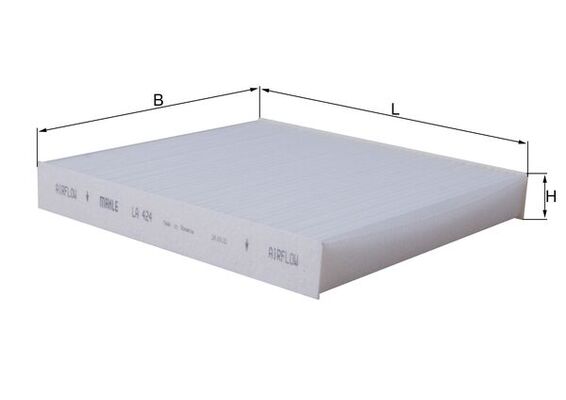 LA424, Filter, interior air, Cabin filter, MAHLE, 1609998680, 1987432216, 21MI7, 27829, 350203062400, 5321800, 6000606985, 6447ZY, 715631, 7803A004, 80000853, ACE200, ADC42519, AH262, ALC5395, BFC1106, CF10431, CU2141, DCF274P, E3917LI, ELR7227, FC363, J1345015, K1241, MC4024, S3218C, SC8115, VCF390, WP9322, 6447ZX