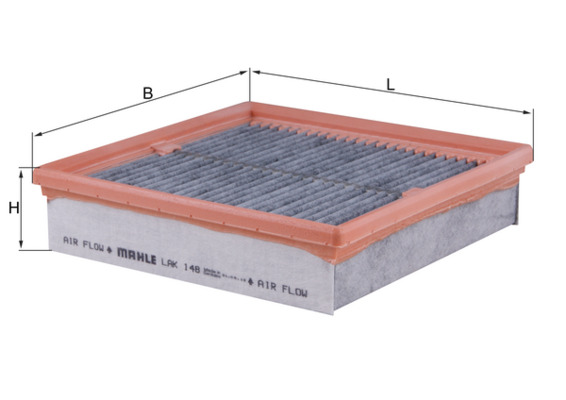 LAK148, Filter, interior air, Cabin filter, MAHLE, 100283, 154070562282, 1987431451, 20409908, 276108, 5426000, 716053, ACE181, AF55712, CUK2184, E947LC, PFA5640, V96300001, 204099080, R1451, 8122446, 81224460