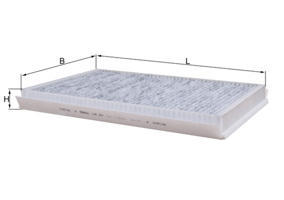 LAK307, Filter, interior air, Cabin filter, MAHLE, 00K68012876AA, 1987432513, 2E0819021F, 30640, 5416100, 715602, 80000616, 9068300318, AF26462, AHC268, ALC6450/1, CFA10436, CK10436C, CUK3569, DCF081K, E2916LC, EC470, EKR7228, K1288A, K68012876AA, MC677, PA4336, PCK8199, PCK9819, S354, SC5102CA, V30311053, WP9331, 2E0819638, 2E0819638A