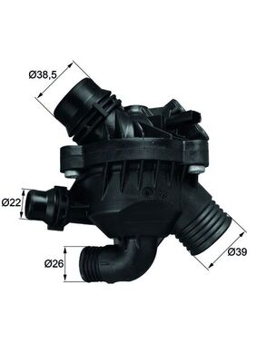 TM3097, Thermostat, coolant, Thermostat, MAHLE, 11537550172, 15297, 34784, 350549, 410087.97D0, 790-207, 350549A, 7550172