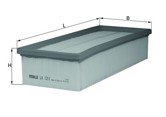 LX1211, Air Filter, Air filter, MAHLE, 0714210, 100621, 1118602800, 1118602809, 1121290040, 120687, 141, 152071758677, 16835, 1987429404, 1K0129607D, 1K0129620D, 22552, 2752, 3018700, 30922552, 50013608, 585001, 60816, 613130A, 8330, A1160, A14622, A2102, ADV182204, AF044, AF20125, AF3896, AG1579, AI5321