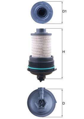 KX532, Kraftstofffilter, Kraftstofffilter, MAHLE, 105813, 2005485, ALG7604, C12148, C859, F026402260, FA6793ECO, N632, V251458, 2005767, CS862, 2319885, 2358867, GK219176AA, GK219C180AA, GK219C180AC, GK219C180AD