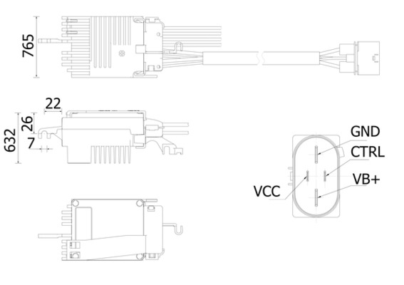 ABR79000S, Regler, Innenraumgebläse, Klimaanlage verschiedene, MAHLE, 106035, 1148800000, 115275, 12256, 132224, 3510094, 351321794, 48120N, 4F0959501G, 716762, 917173, CRS73015AS