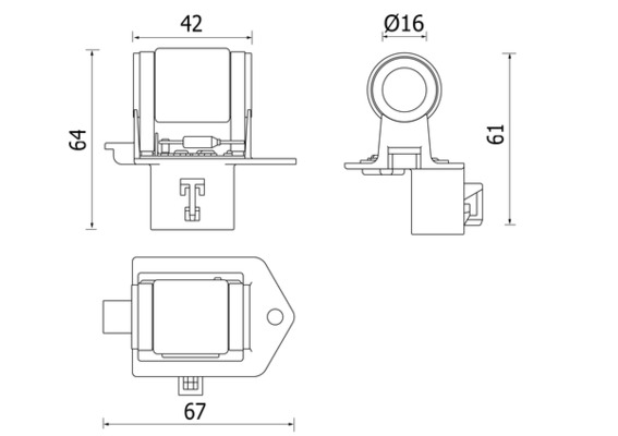 Vorwiderstand, Elektromotor-Kühlerlüfter - CFR8000P MAHLE - 13256565, 376913021, DRS09023