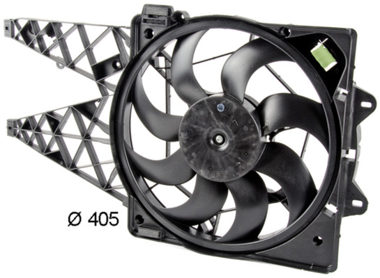 Fan, radiator - CFF247000P MAHLE - 069422454010, 351042631, 51821155