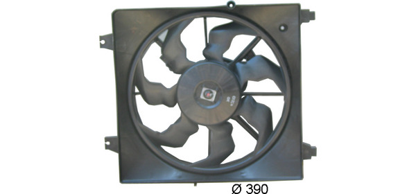 Fan, radiator - CFF260000P MAHLE - 253802B100, 351043201, HY7543