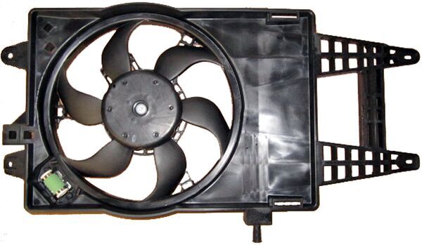 Fan, radiator - CFF356000P MAHLE - 0000046834077, 1209567, 1622745