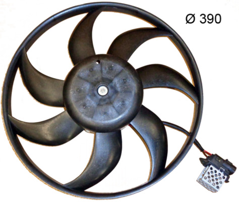 Fan, radiator - CFF379000S MAHLE - 13147274, 351150134, GA200847