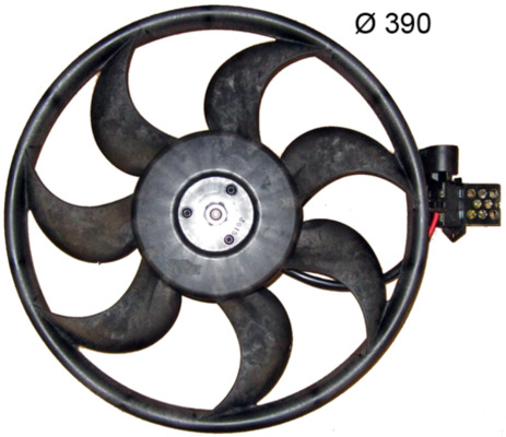 Fan, radiator - CFF381000S MAHLE - 13126354, 351150164, GA200856