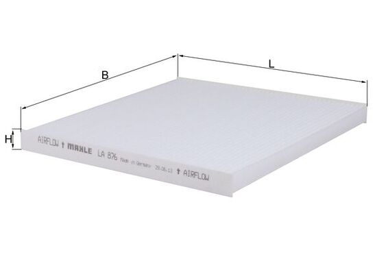 LA876, Filter, interior air, Cabin filter, MAHLE, 0986AF5287, 14611001, 154705913620, 17513, 21HY32, 21HYH32, 2TF79-AQ000, 37123190021, 3SF79-AQ000, 4013, 715804, 80004433, ADG02578, AH406, BFC1140, CF11178, CU26017, E3911LI, E697, EKF374, ELR7298, FAAHY32, FC441, HB261, HC8227, J1340317, K1340, LVCF603, N1340521, PC8376
