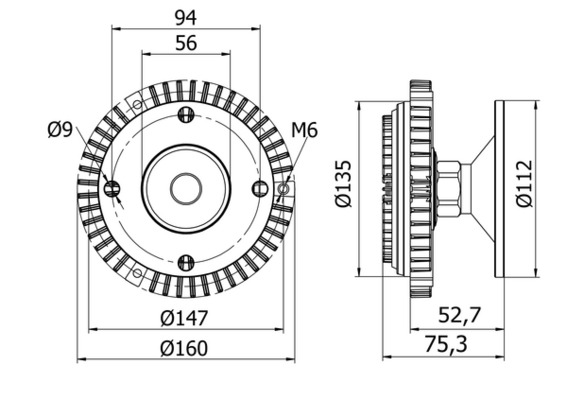 CFC50000S, Kupplung, Kühlerlüfter, Kühler, MAHLE, 08958, 08ME013, 138790N, 140200087, 16000051, 200193, 219285, 23157, 376732054, 464023, 49063, 71484, 71654, 86044, 9042000322, LK049, MSC423, V30-04-1672, WG1720783, 138970N, 9042000922, 9042001122, A9042000322, A9042001122