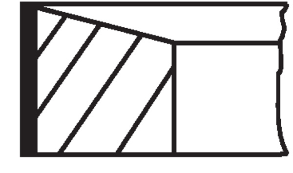 640RS001150N0, Piston Ring Kit, Piston rings  - 1 piston set, MAHLE, 08-436100-00, 12033-EB300, 5001869390, 12033-EB30B