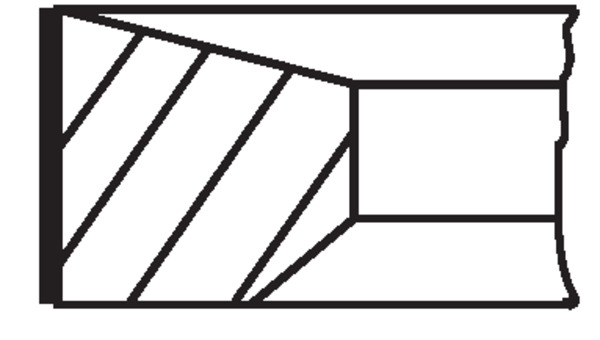 Piston Ring Kit - 60744V0 MAHLE - 08-526300-00, AJ0630010, DCM6523
