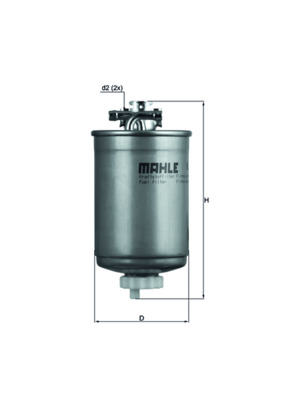 Kraftstofffilter - KL77 MAHLE - 0450906274, 1002010011, 182FP