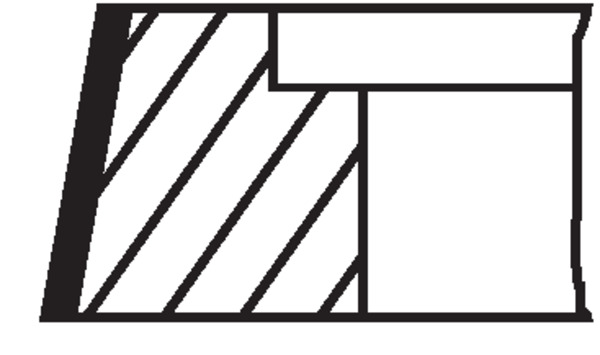 Piston Ring Kit - 50436N0 MAHLE - 0832620000