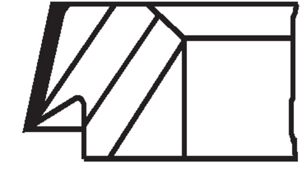 Kolbenringsatz - 26201N0 MAHLE