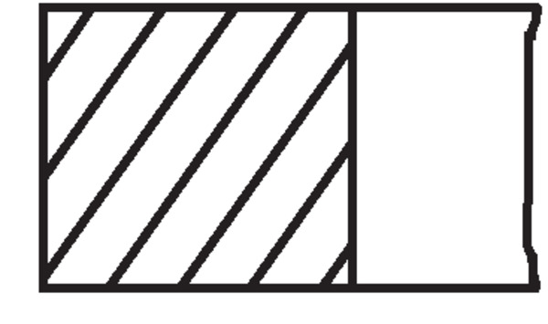 Piston Ring Kit - 02825N1 MAHLE