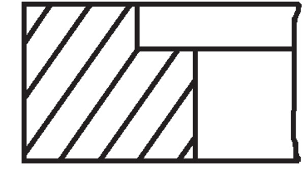 Kolbenringsatz - 48719N2 MAHLE