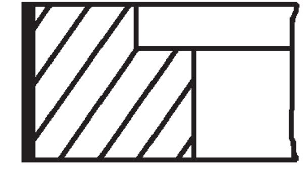 03474N0, Kolbenringsatz, Kolbenringsatz für 1 Kolben, MAHLE, 026198151A, 026-198-151A, R48200, 026198151B, 026-198-151B, RR83016, 026198151C, 0610970000, 073317, 2C4341, 50010411, 9503700, DA6476, 0650200000, 093317, 2M4341, 800001013000, 95039, DA6563, 0810970000, 09331700, 4341, DA.5172, 0810970010, 09394600, 09394700
