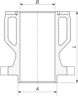 004WN0500, Cylinder Sleeve, Cylinder liner, MAHLE, 4021310502, 51541053009, 51541056007, A4021310502, 20040225008, 89308110, 20040340009, 89440110