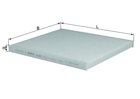 LA301, Filter, interior air, Cabin filter, MAHLE, 08790-2E200A, 08790-2E250A, 0986BF0562, 09HY11, 13285338, 154072372247, 17336, 196, 37123190010, 5311200, 715521, 80000652, AC-003, ACE172, ACP972, AH248, BFC1078, C39107, CF10150, CU2336, E2925LI, E460, ELR7206, FAH5066, FC343, HC8210, J1340507, K1232, LVCF571, MP196
