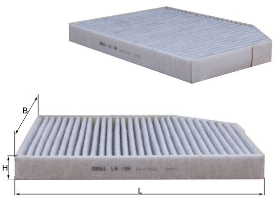 LAK1398, Filter, Innenraumluft, Innenraumfilter, MAHLE, 104810, 20104810, 64119382885, 87139WAA01, ADB112524, ALC6496, CUK30007, E4980LC, EKF436A, EKR7364, J1342049, K1425A, V20-31-5009, 64119382886, 87139WAA02, 9382885, 9382886