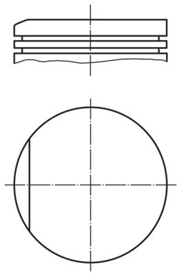 Kolben - 0212900 MAHLE