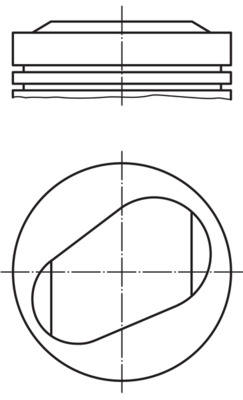 Kolben - 0819203 MAHLE