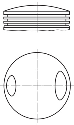 Kolben - 5030200 MAHLE - 91110320200