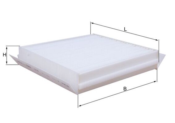 LA96, Filter, interior air, Cabin filter, MAHLE, 0001105V017, 1987432378, 21653014, 22440, FC163, 0001110V003, 80000338, 0001110V003000000, 0001110V004, Q0001110V003000000