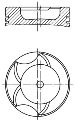 Piston - 0146303 MAHLE - 92458630