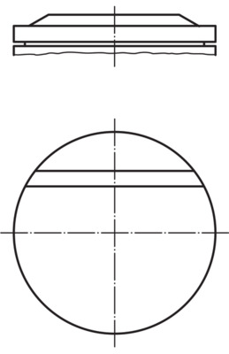 Piston - 0027112 MAHLE
