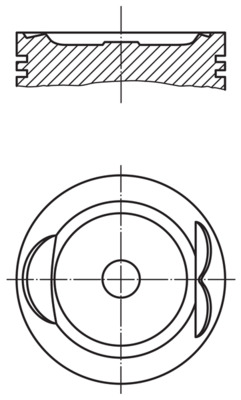 Kolben - 6273300 MAHLE - FE01-23-200, 97638600