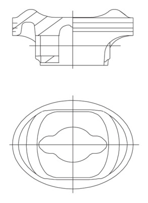 Kolben - 5043600 MAHLE - 99310391551, 99310391552, 99310391553