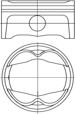 Piston - 503PI00102001 MAHLE