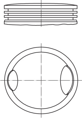 Piston - 0331202 MAHLE