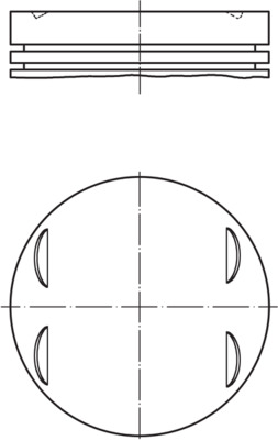 Piston - 0832002 MAHLE