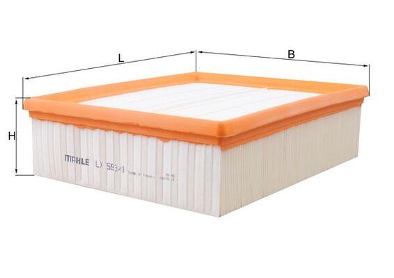 LX593/1, Luftfilter, Luftfilter, MAHLE, 059133843, 1003210012, 120332, 1457433772, 152071761653, 2581, 26.43.45/20, 3010900, 32143, 441AP, 585094, 60035, 8191, A1054, A37901, A418, ADV182263, AF0394, AF171, AG1694, AI5209, AP179/1, AP601, AR418PM, BFA2200, C26206, CA8887, CAF100701P, E380L, EAF344